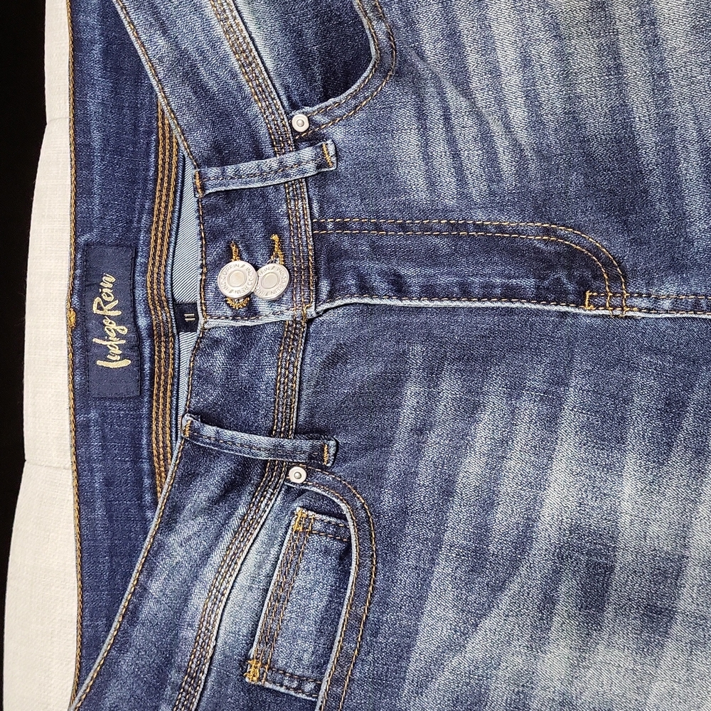 Indigo Rain jeans.